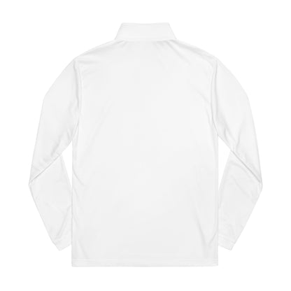 Stylish Quarter-Zip Pullover, Fitness Apparel, Casual Wear, Athletic Top, Unique Gift, Embroidered Style